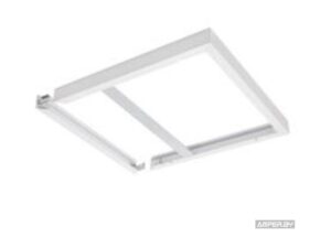 מתאם לפאנל לד על הטיח לבן LEDVANCE 595X595