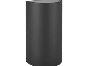 צמוד קיר אפור UP&DOWN LEDVANCE 12W IP54 אור חם