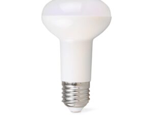 נורת לד חלבית R63 E27 8W אור קר