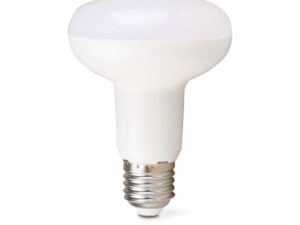 נורת לד חלבית R80 E27 12W אור קר