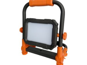 פנס נטען שחור WORKER PLUS 22W IP54 אור קר