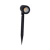 דוקרן גינה שחור CANARY IP66 5W 24V אור חם