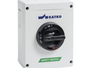 מנתק בעומס 4X80A בקופסת פוליקרבונט IP66