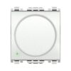 עמעם TRIAC מחליף סיבובי 2 מודול לבן מט הספק מקסימלי 5-150W מתאים לנורות LED – ניסקו סוויץ’