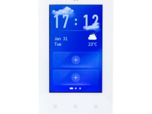 רכזת אלחוטית לבנה מסך "4 ZIGBEE
