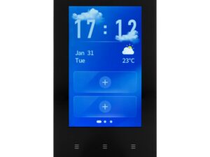 רכזת אלחוטית שחורה מסך "4 ZIGBEE