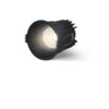 שקוע תקרה שחור SPOTY 5W 42mm אור חם