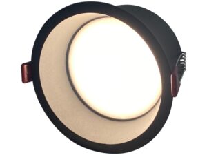 שקוע תקרה שחור PIAZZA 12W IP44 3CCT