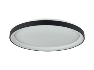 צמוד תקרה שחור RING-S 30W 38CM 3CCT