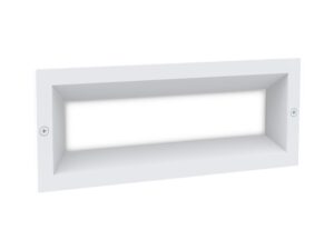 שקוע חומה לבן WALL SMALL-L 6W IP65 אור חם
