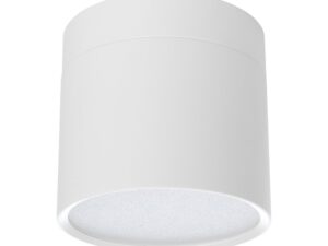 צמוד תקרה צילינדר לבן TOPAZ 10W 3CCT