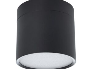 צמוד תקרה צילינדר שחור TOPAZ 10W 3CCT