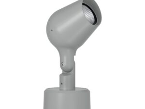 ספוט אפור ROSE 20W 36° אור ניטרלי + בסיס