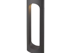 בולרד אפור OPEN 12W 650mm IP65 אור חם