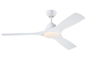 מאוורר תקרה Jessica IP44 "52 מנוע DC כולל שלט ותאורה לבן